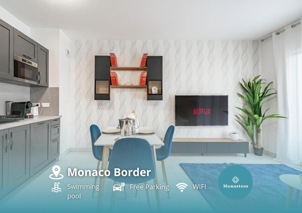 Frontiere Monaco, Terrasse Vue Mer, Tour Odeon - Ap Apartment Beausoleil Exterior photo
